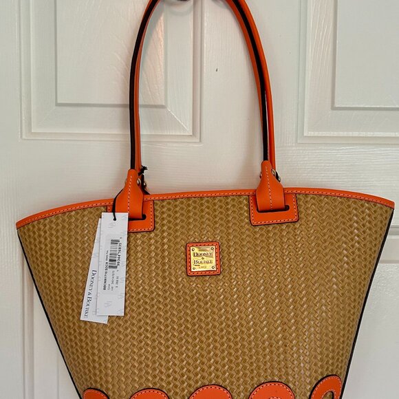 Dooney & Bourke Handbags - New With Tags and Dust Bag-Dooney & Bourke Orange and Tan Tote